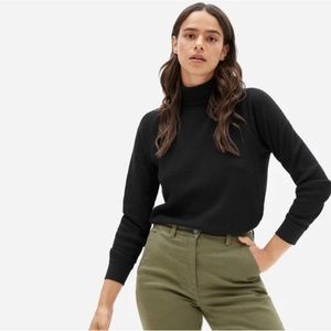 Everlane Organic Cotton Turtleneck Waffle Tee